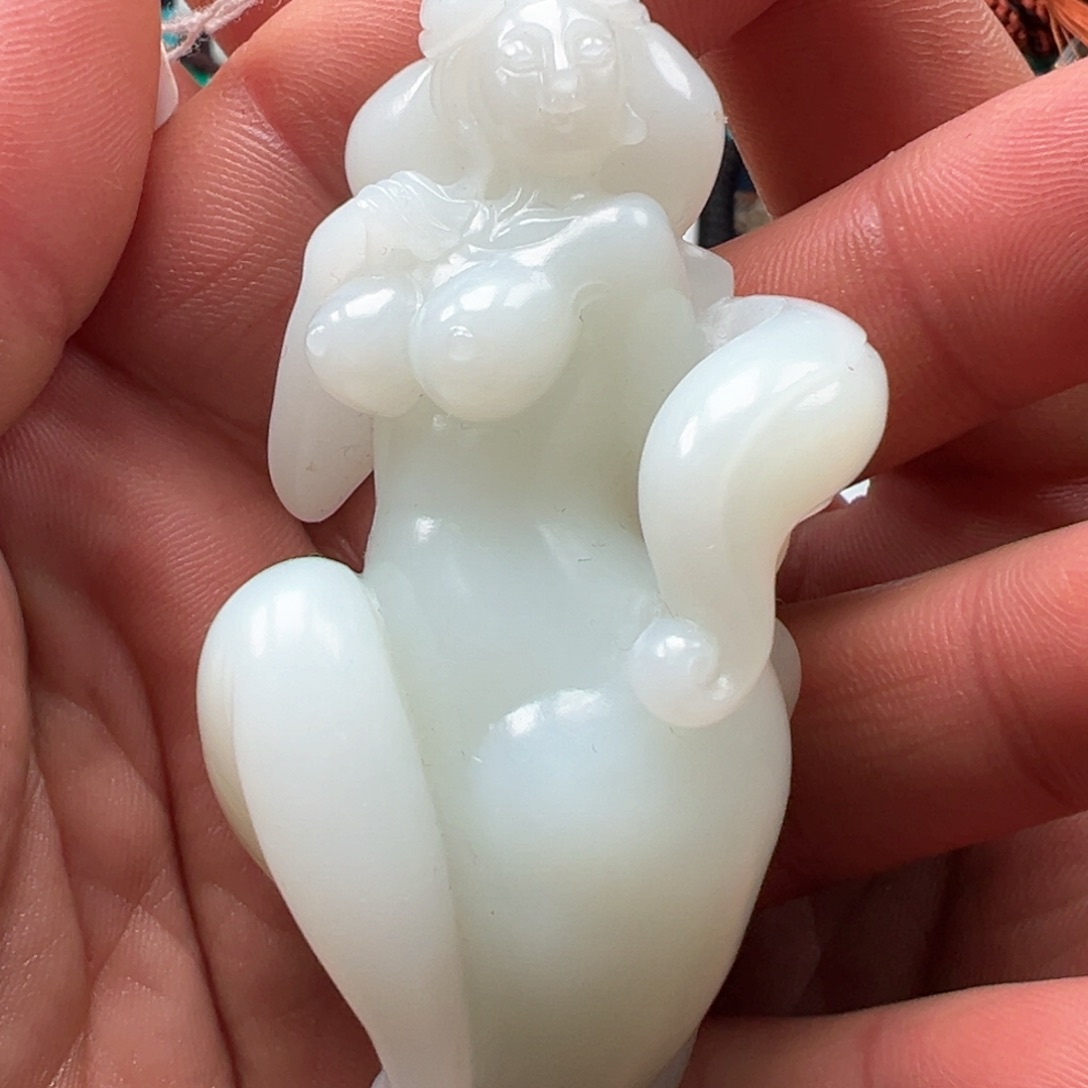 和田玉挂件未镶嵌