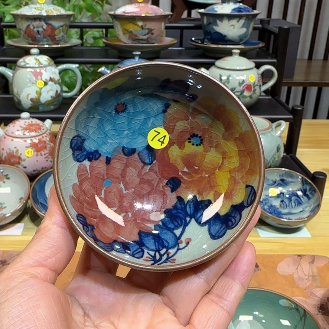 景德镇陶瓷手绘茶具