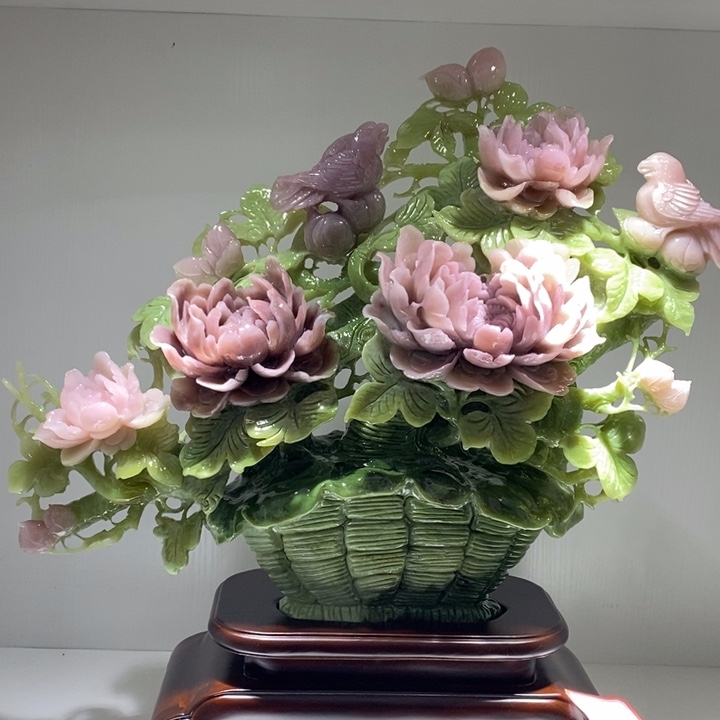 未镶嵌蛇纹石玉（覆膜）珠宝奇石