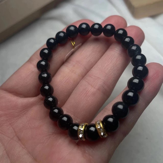 卡8天然缅料a货 圆珠手串100