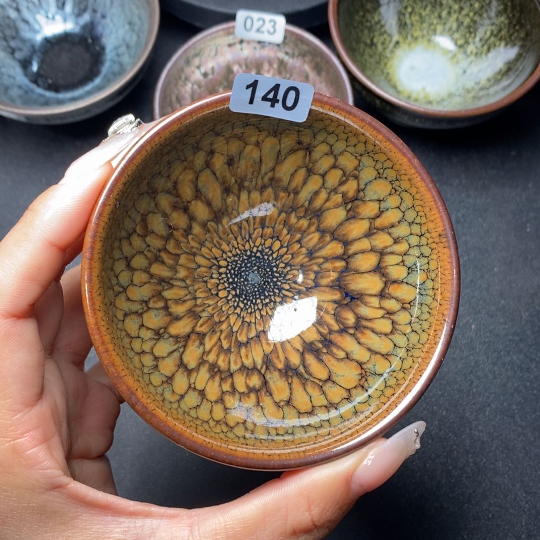 茶盏建窑建盏主人杯140