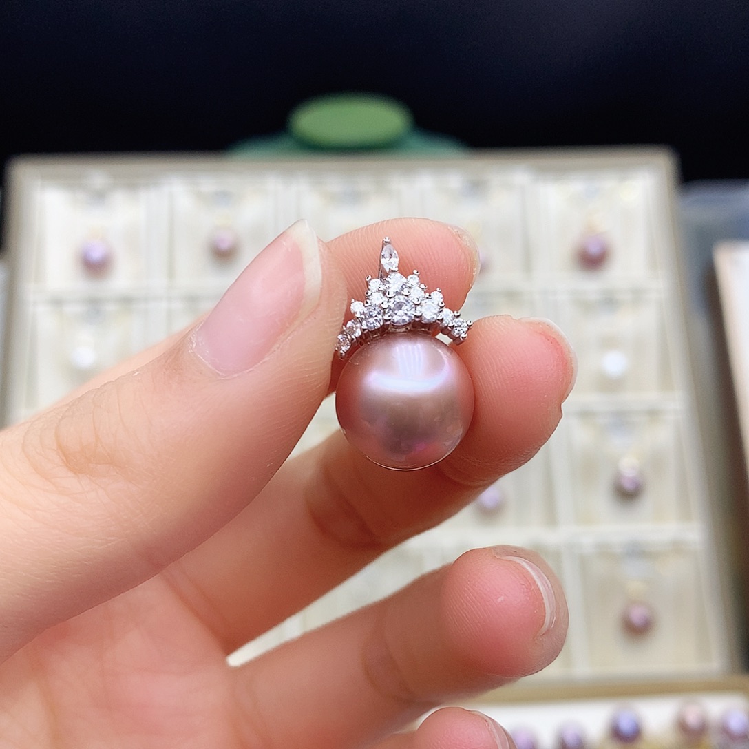 淡水珍珠颈饰合金