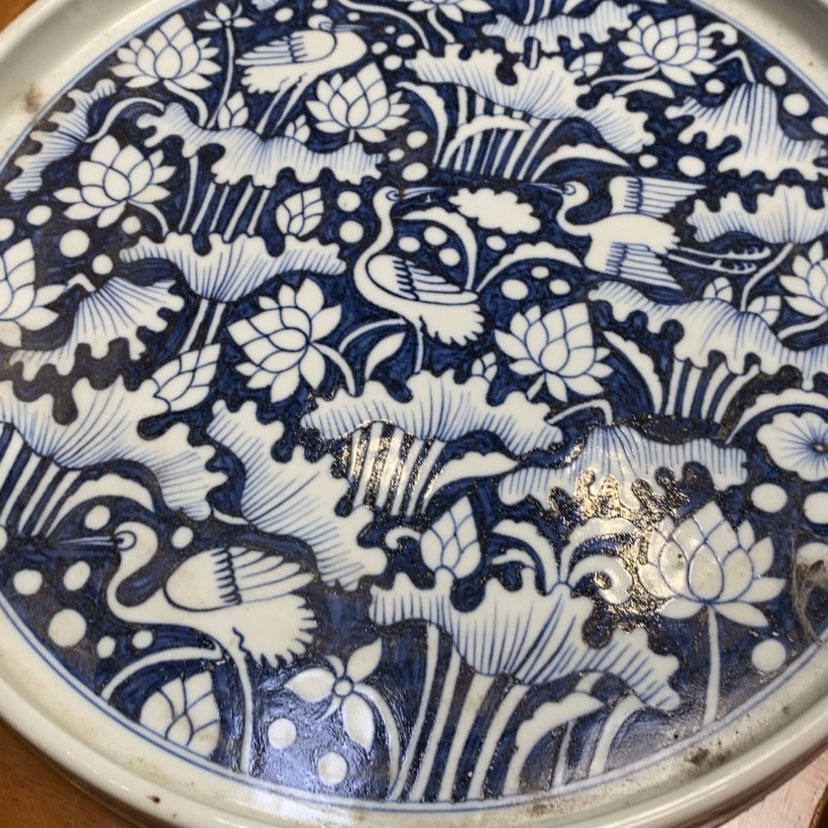 【闪购商品】志*景德镇青花瓷壶承