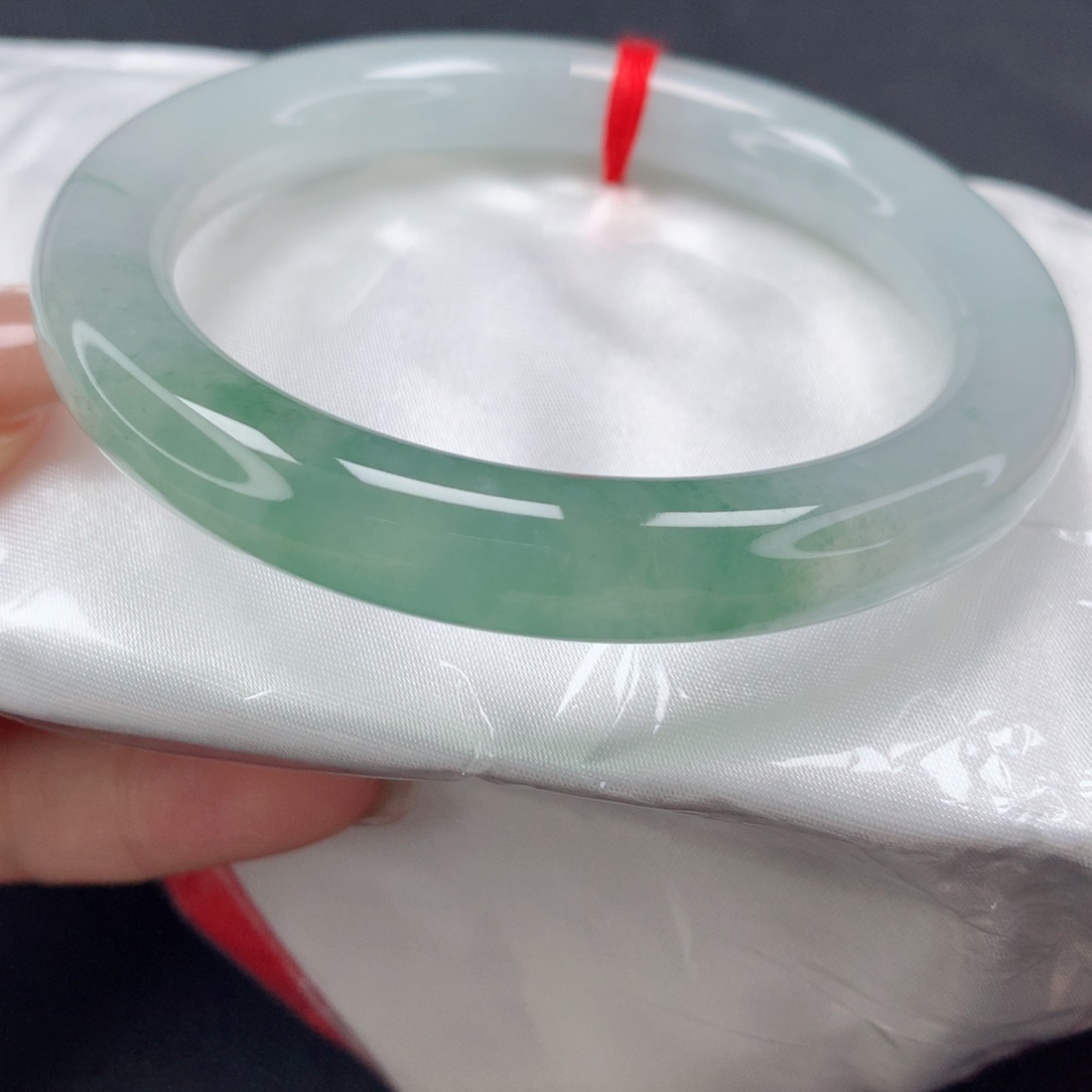 未镶嵌手镯翡翠，13号圆条