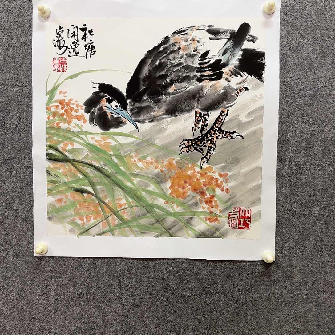 国画王占海老师手绘作品