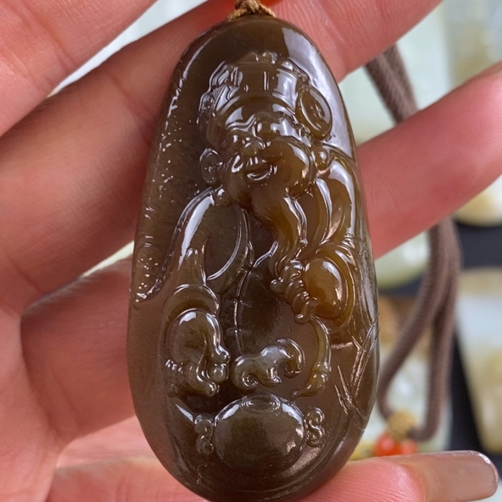 和田玉挂件未镶嵌