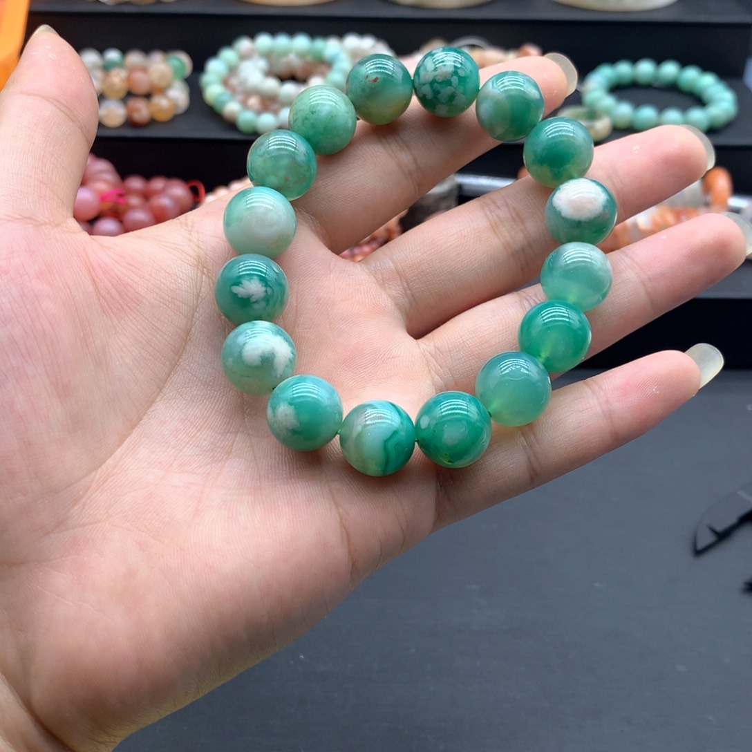 【闪购商品】玛瑙/玉髓手镯未镶嵌静*