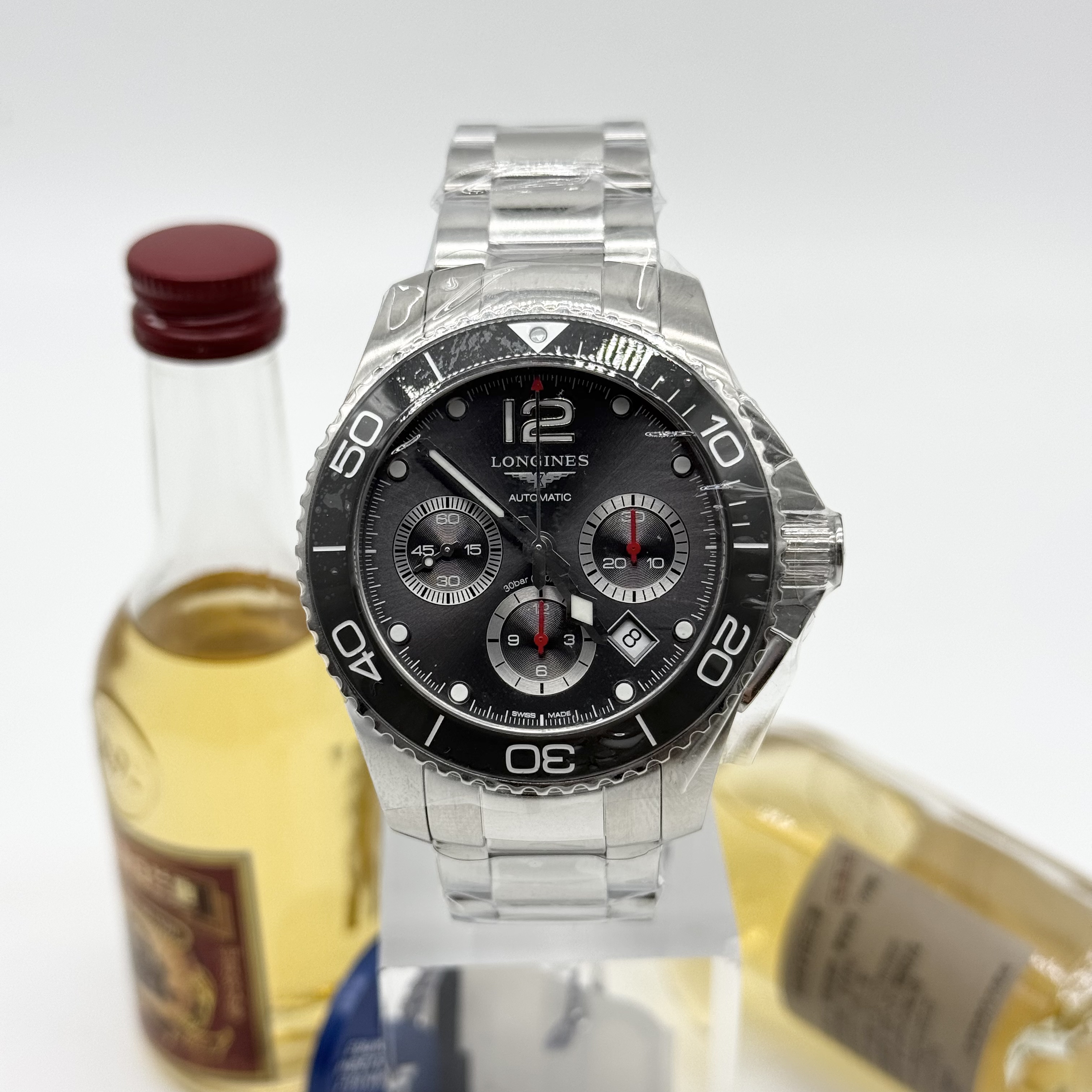 全新未使用 Longines/浪琴 运动  自动机械 精钢 43mm 全