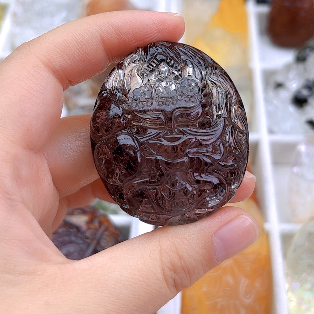 水晶吊坠(不含链)未镶嵌衣**钱