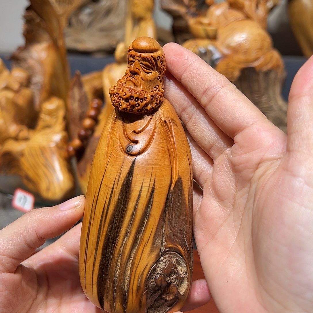 柏木（崖柏）崖柏木手把件摆件