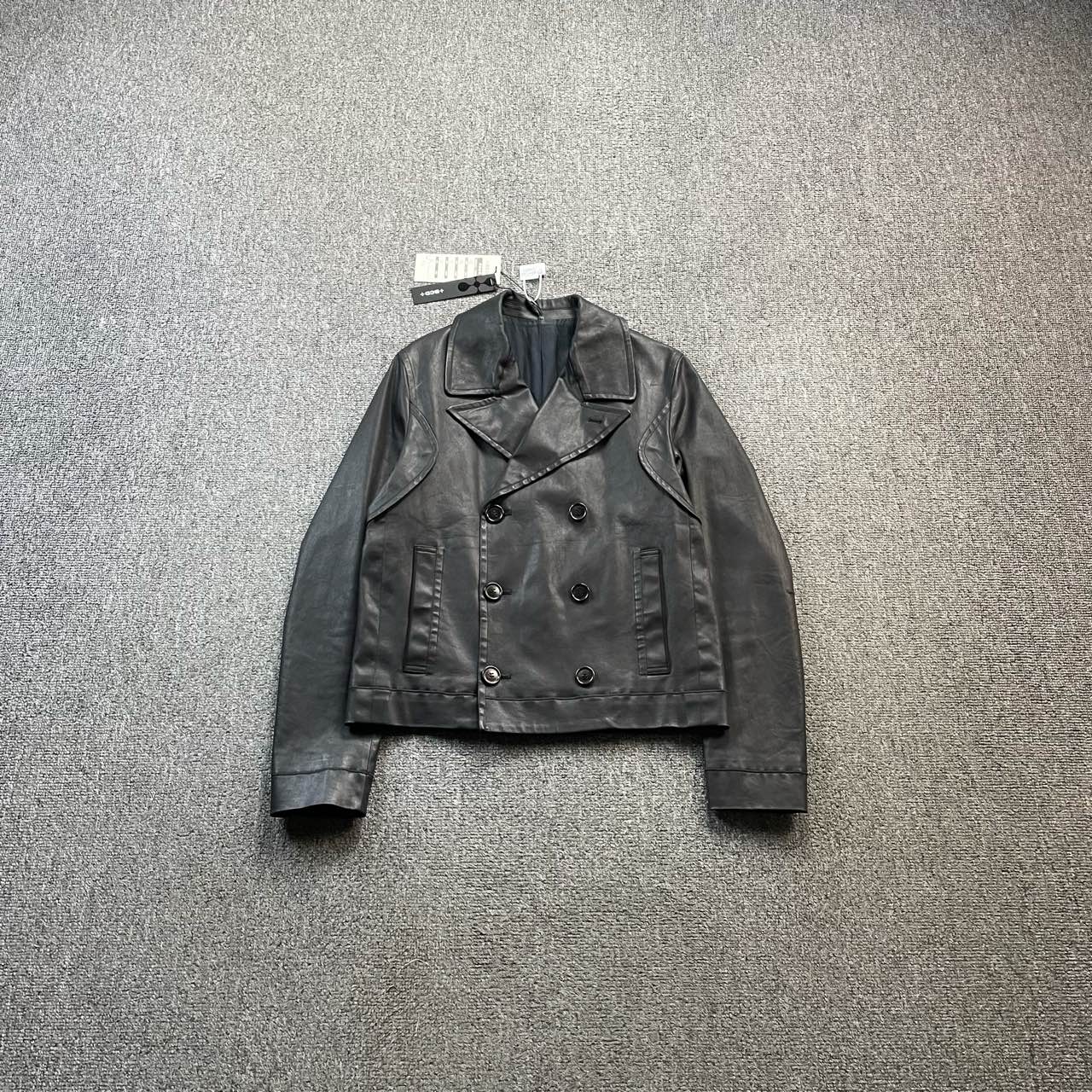 95新 DIOR/迪奥 jp1210  黑色皮衣 48码 123527