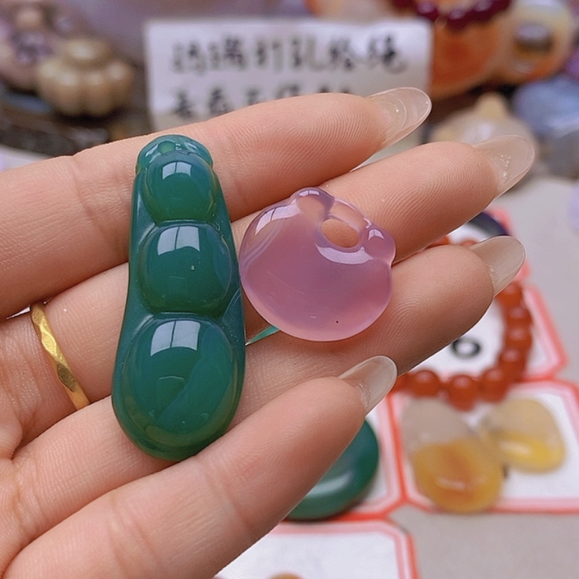 【闪购商品】未镶嵌玛瑙/玉髓珠宝半成品来***步