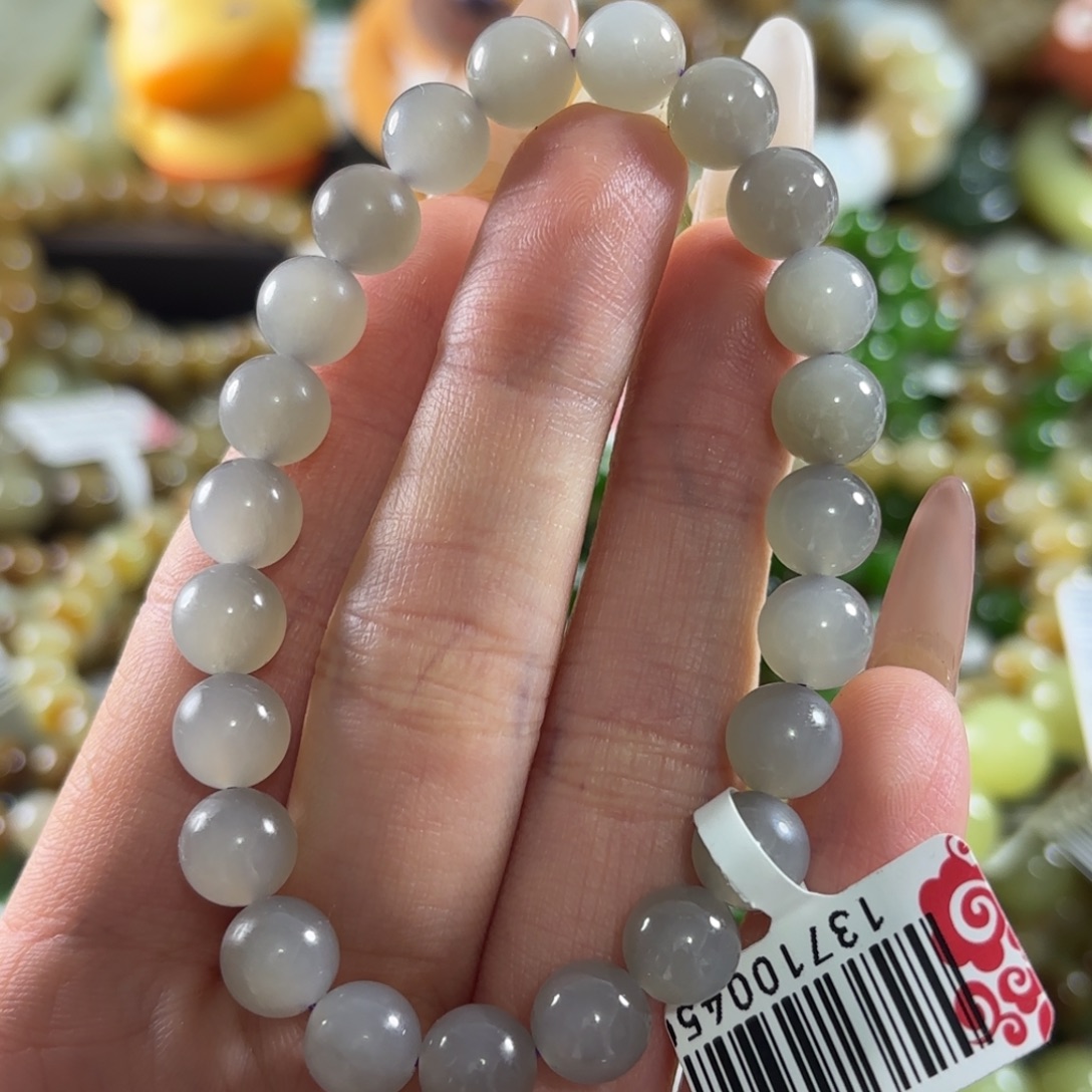 和田玉未镶嵌手链259