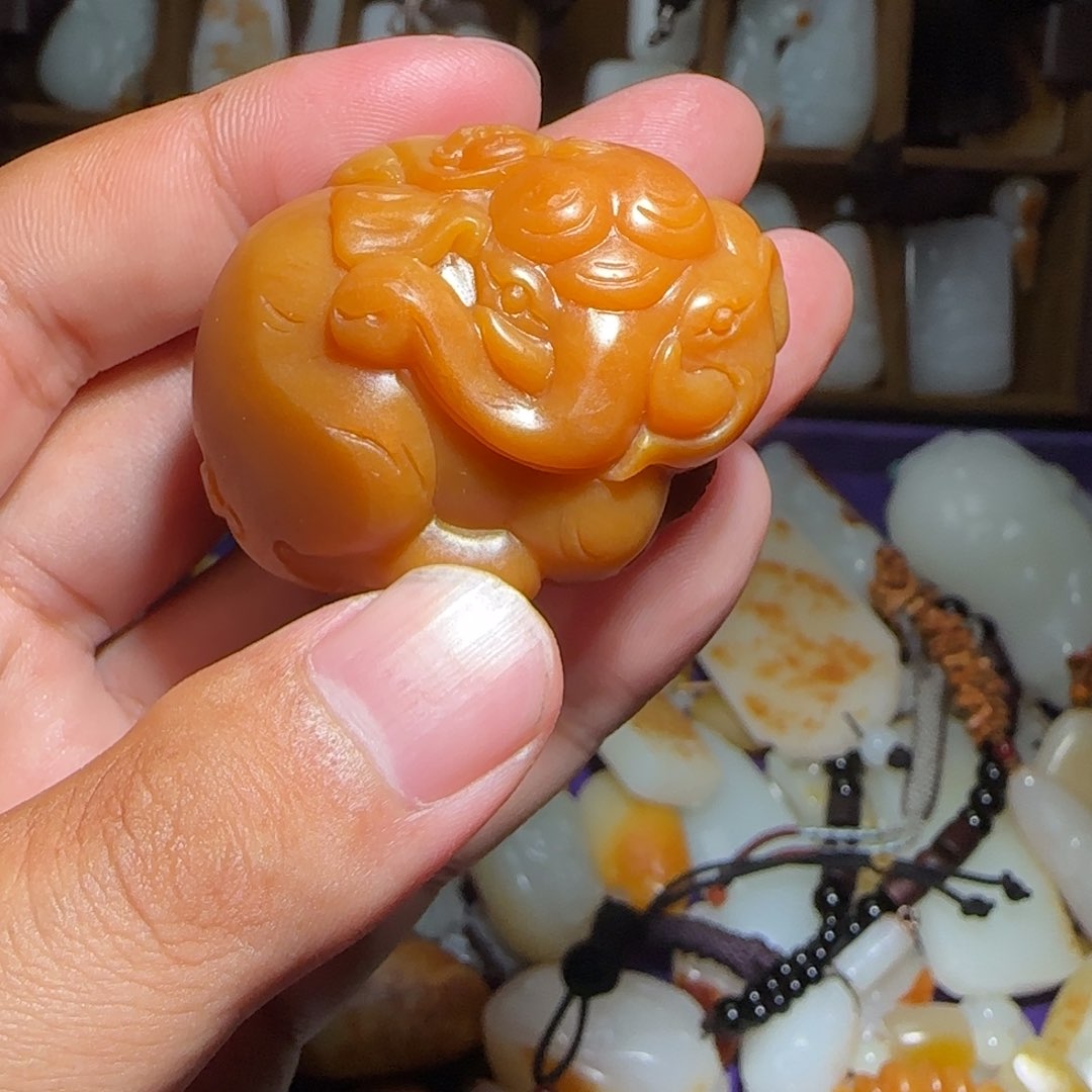 和田玉挂件未镶嵌