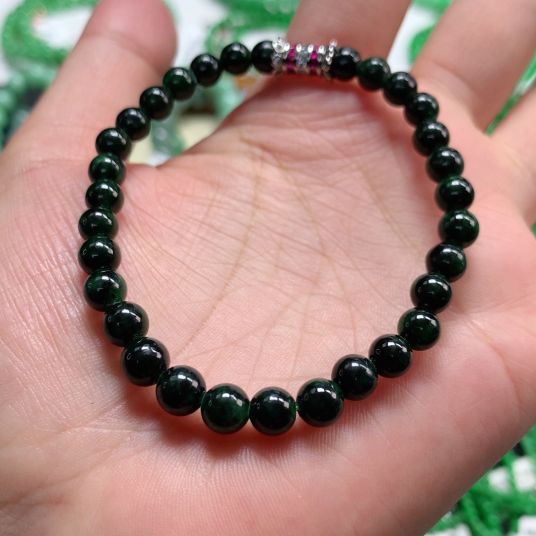 翡翠未镶嵌手链翡翠