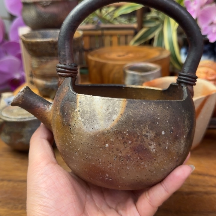 村井八重美备前烧提梁公道福利一口价