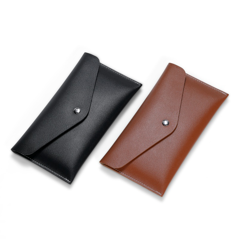 长款钱包男女通用款时尚简约大容量证件包零钱包超薄一片式收纳包