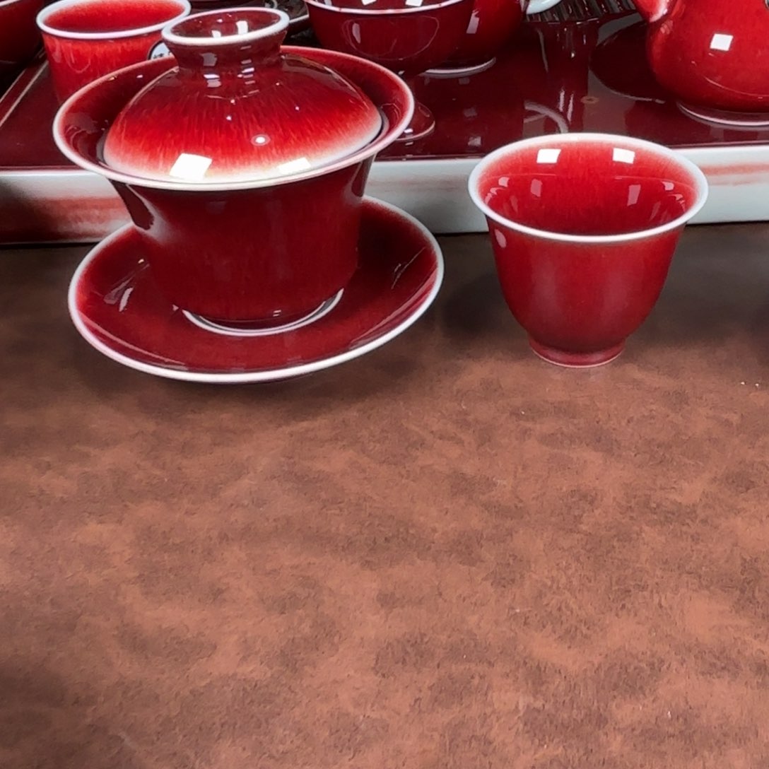 杯阿*景德镇原矿郎红杯套组