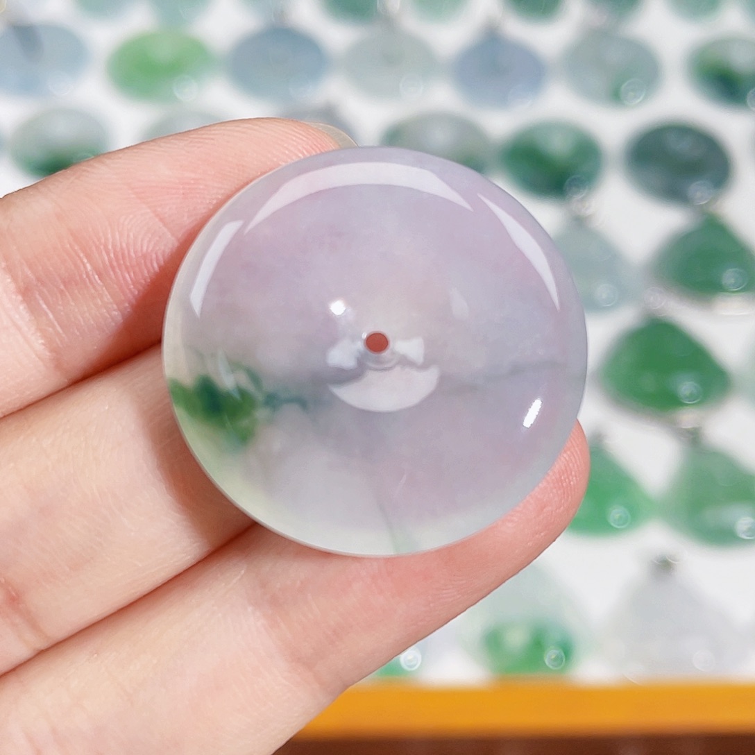 颈饰未镶嵌翡翠吊坠