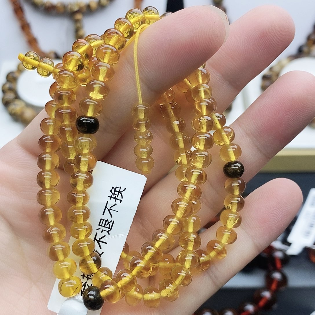 琥珀颈饰未镶嵌琥珀6