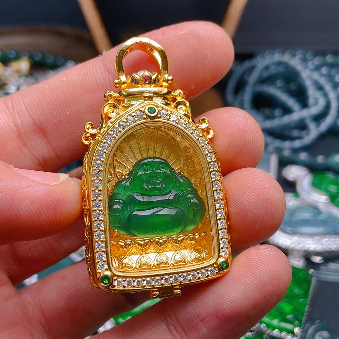 翡翠吊坠(不含链)未镶嵌452吊坠