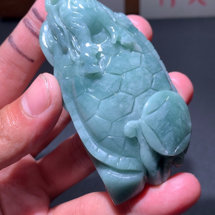 翡翠未镶嵌颈饰保真天然a货翡翠