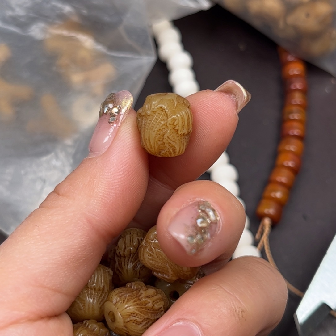 驼骨手串/手链编号64尺寸1.3 