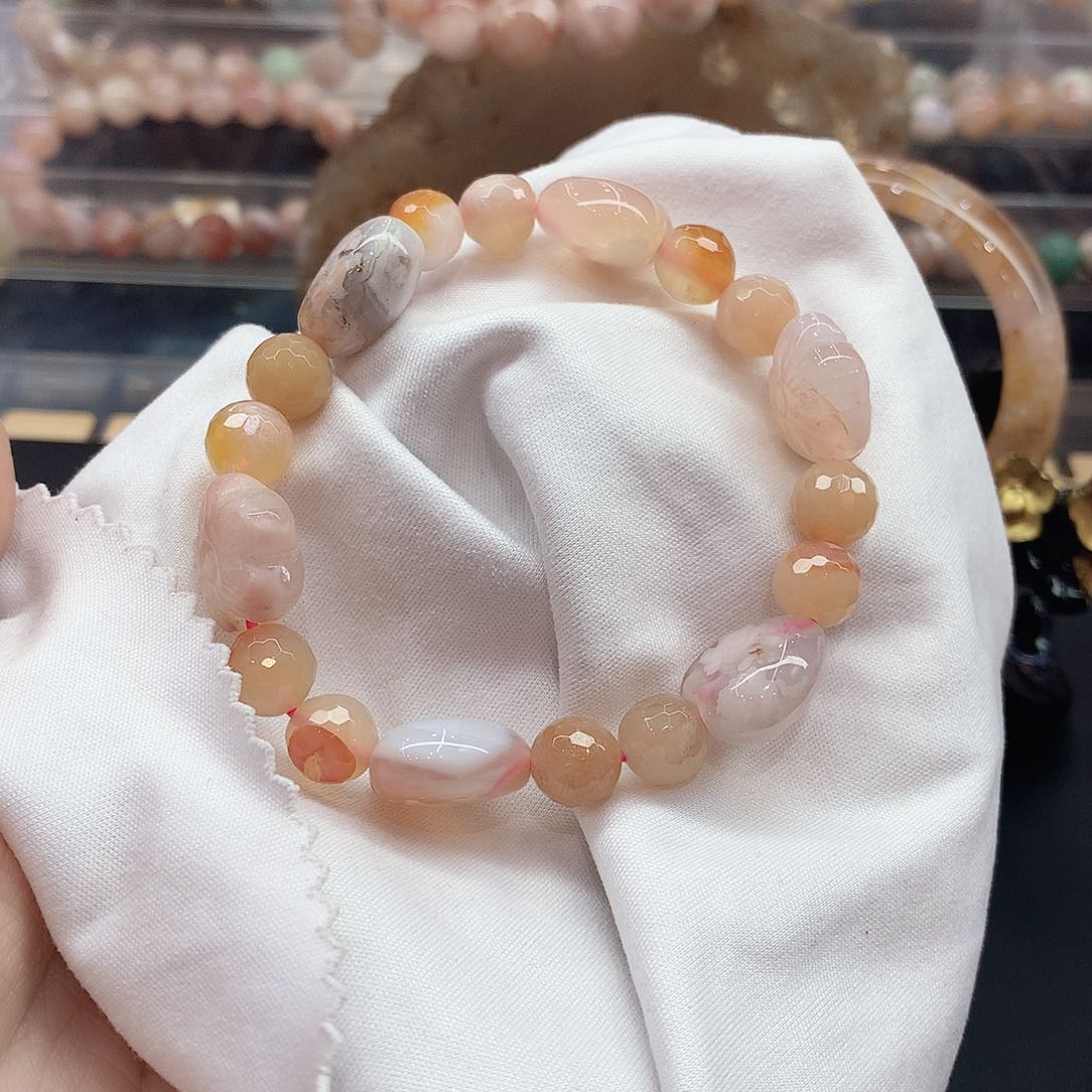 玛瑙/玉髓未镶嵌瑕疵散珠619