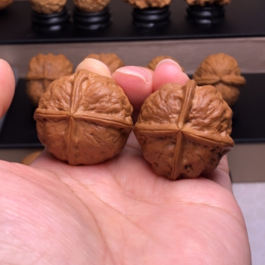 文玩核桃把件南瓜橔四楞15