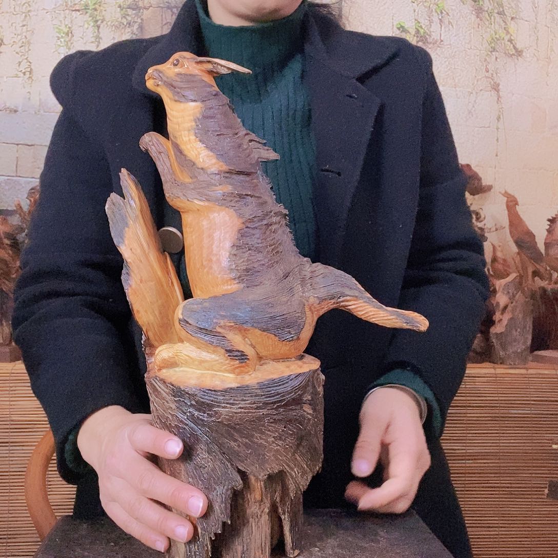 松木用****9琥珀木随巧雕饰品