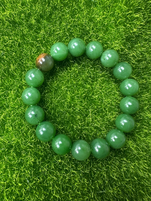 俄罗斯碧玉乌兰海卡12mm圆珠