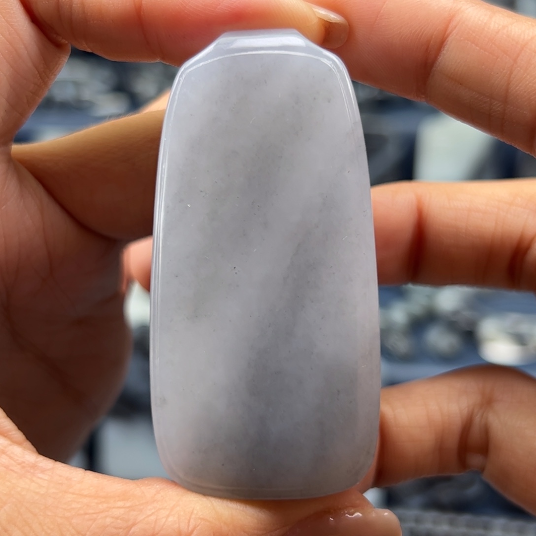 和田玉未镶嵌挂件水*言