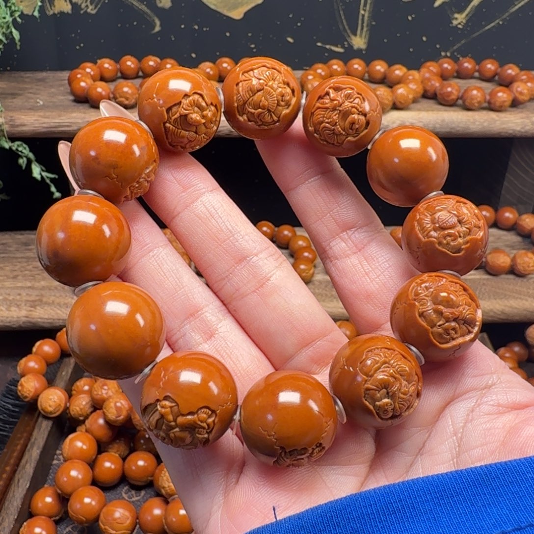 宫***在手串橄榄核2.0➕手工弥勒福利