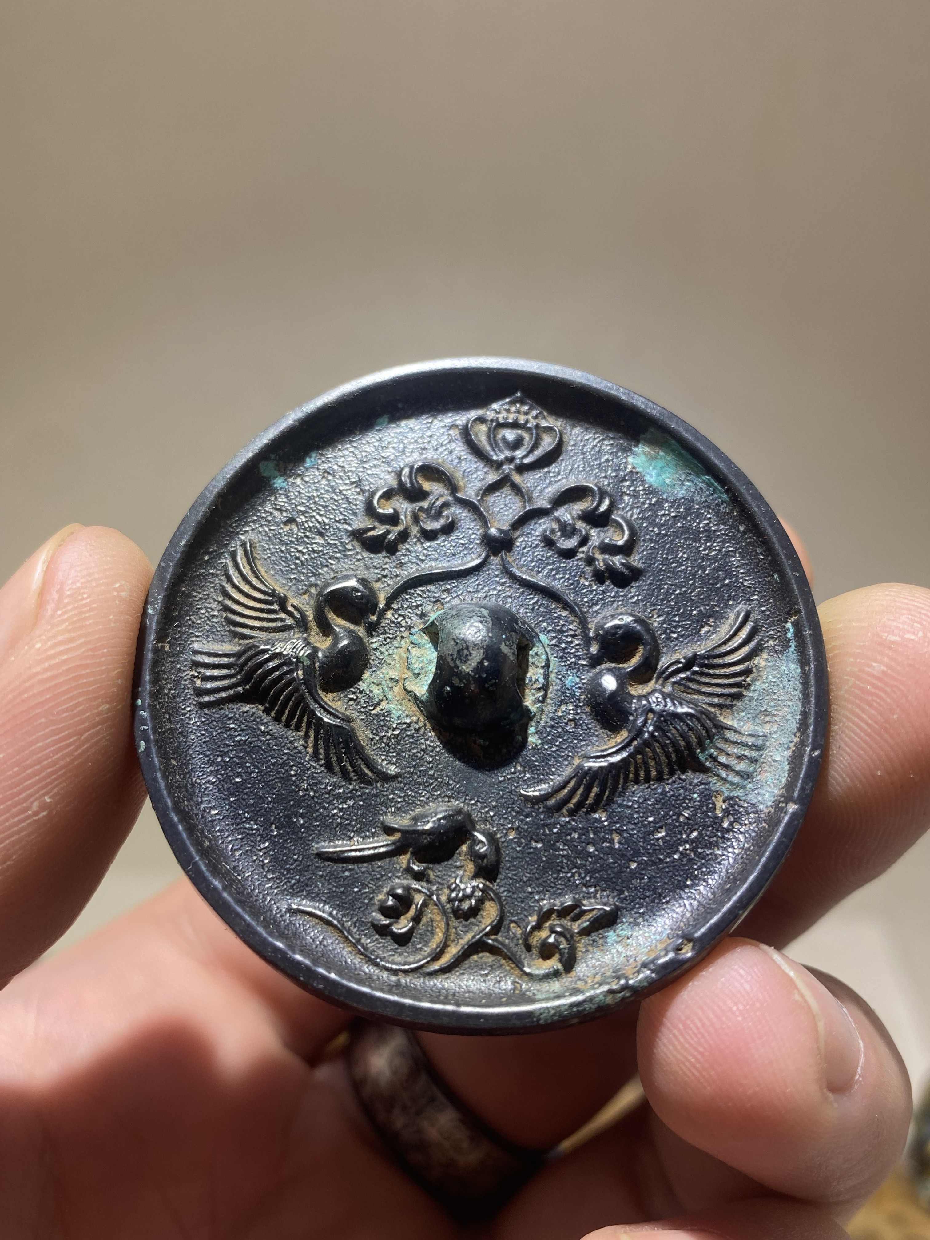 古玩收藏品小铜镜