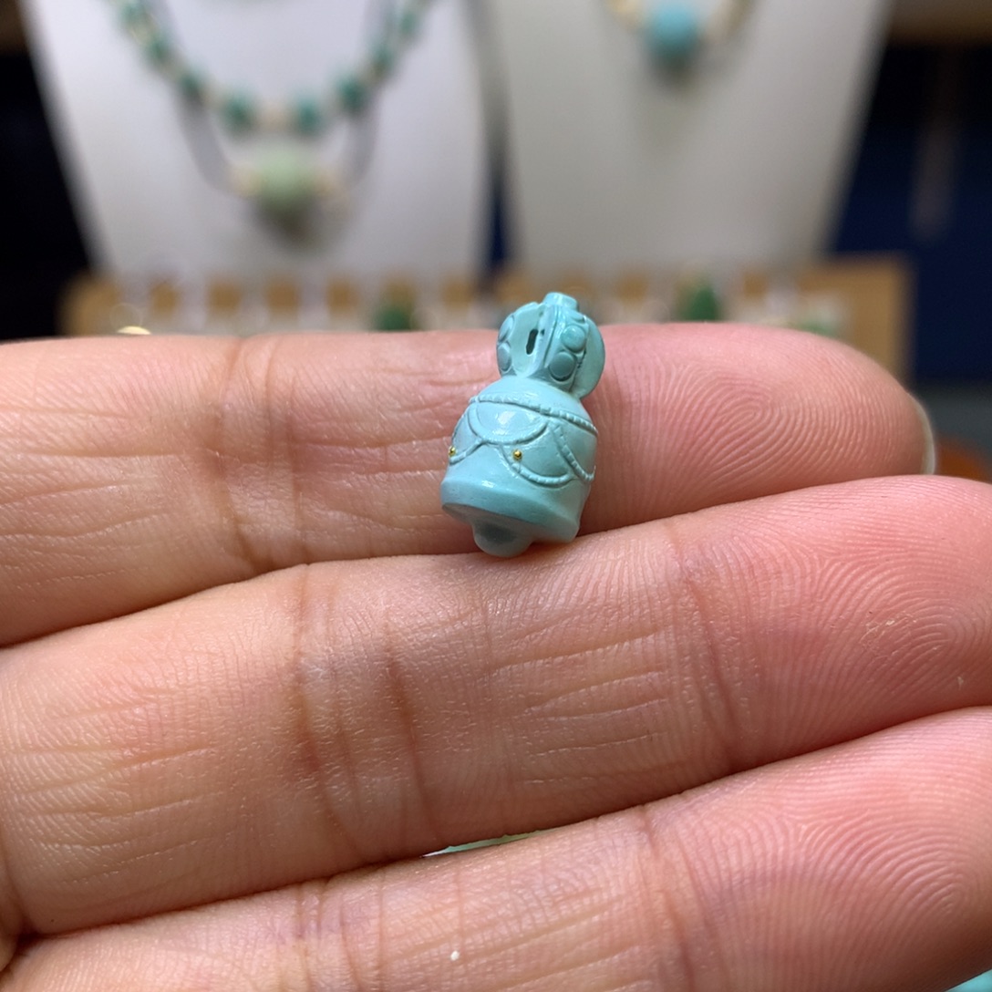 绿松石未镶嵌配饰