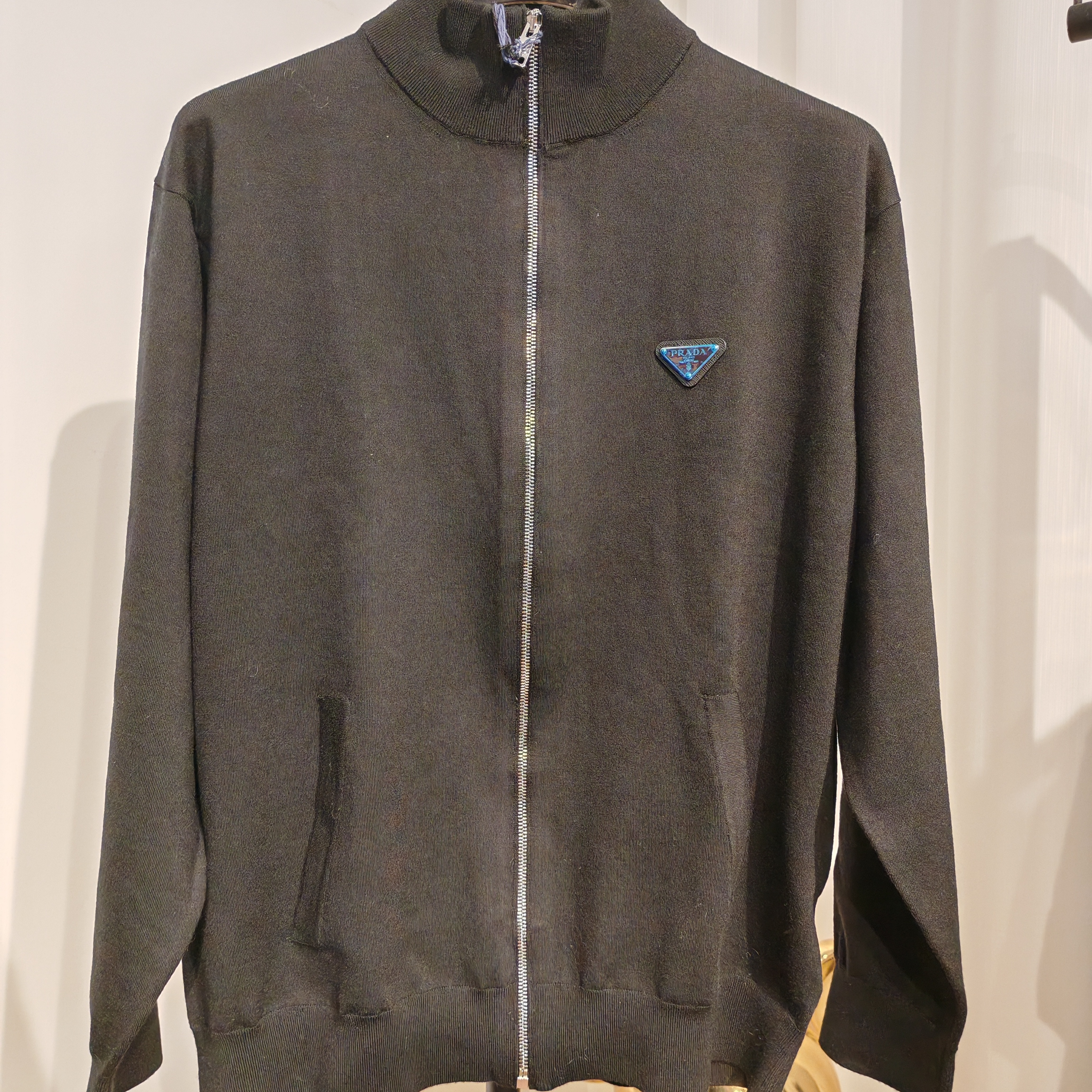 99新 Prada/普拉达 立领针织开衫外套  328