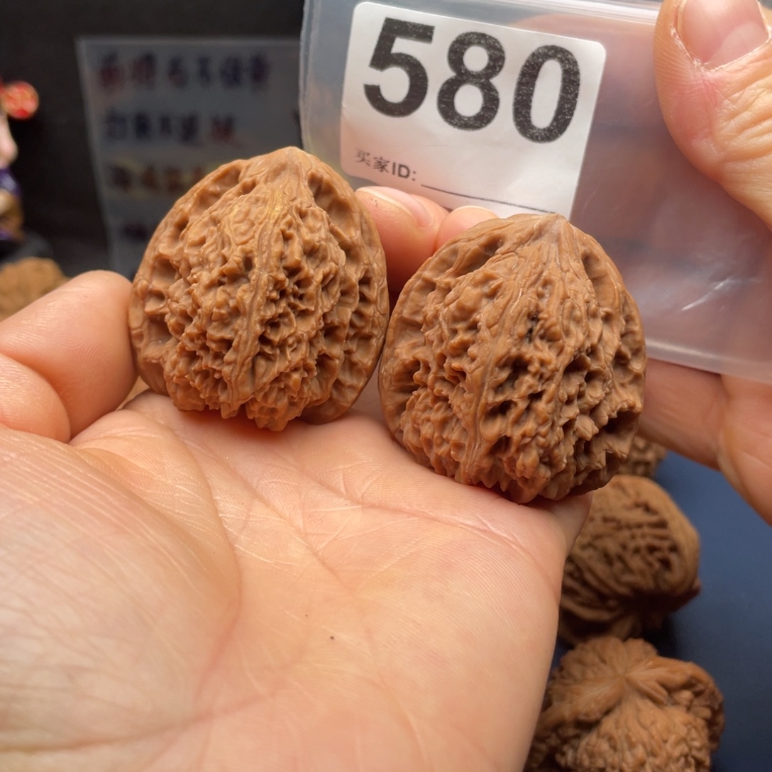 把件文玩核桃南疆三角高炮39
