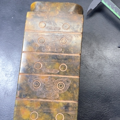 白玉菩提吊坠摆件