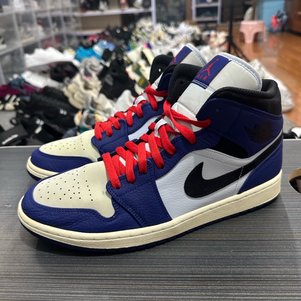 95新 maje 45码/氧化/Air Jordan 1 中帮 复古篮球鞋 1689