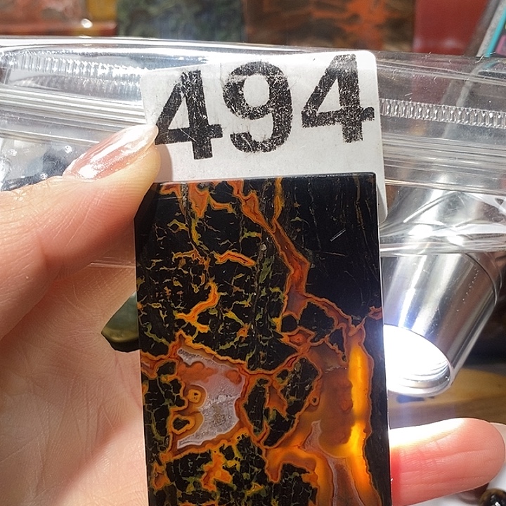 硅化玉未镶嵌天然北票树化玉吊坠