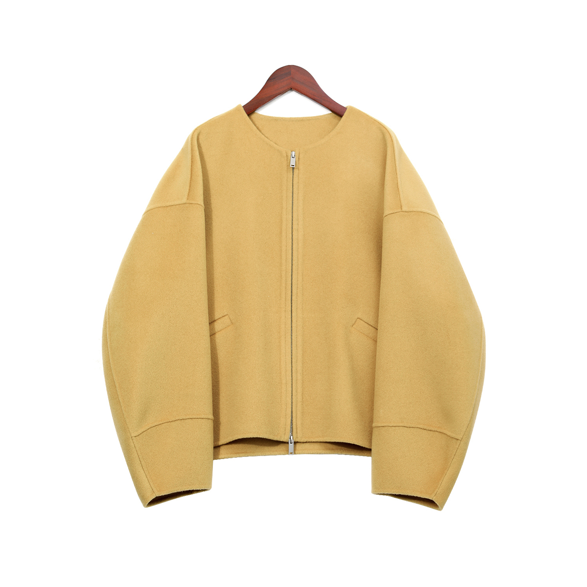 【梦诗专属】短款羊毛大衣外套GZ241101