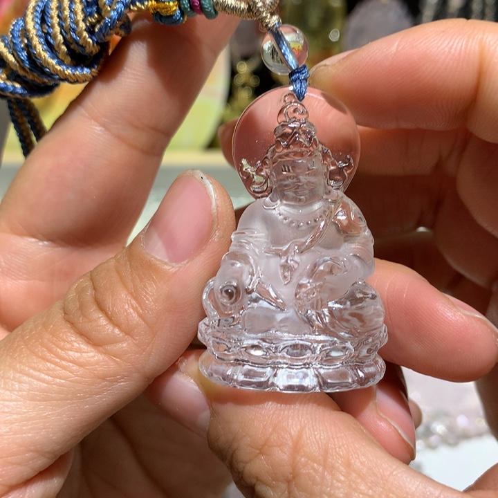 水晶颈饰未镶嵌天然