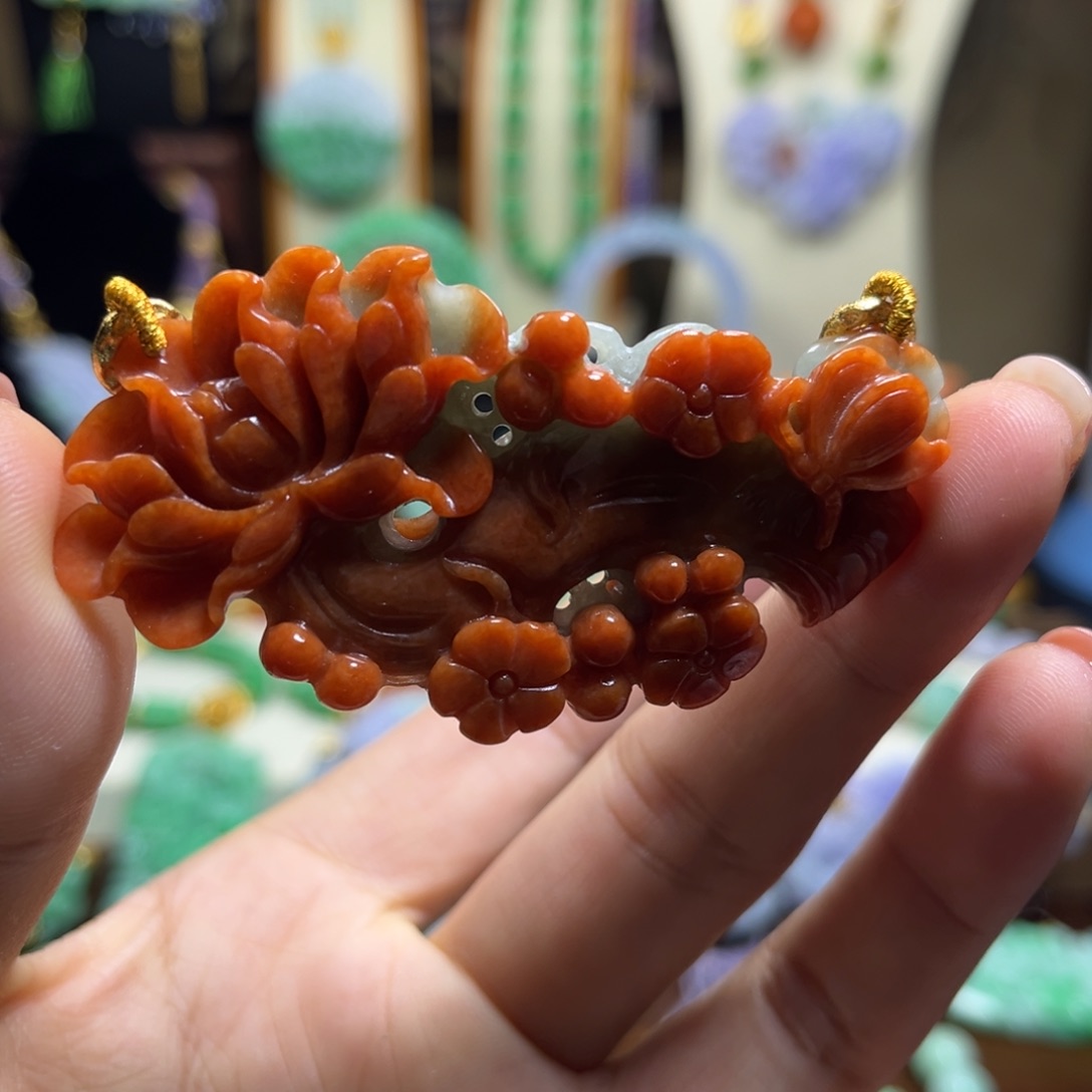 翡翠未镶嵌颈饰天然翡翠