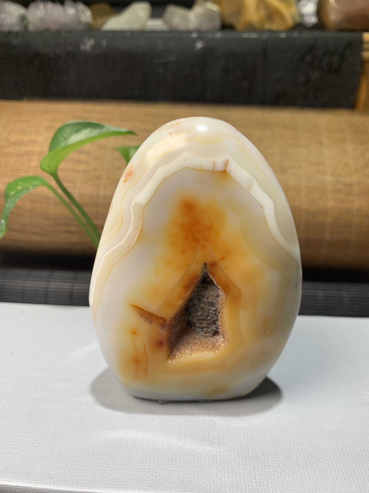 漠北石头家居摆件原石沙漠漆多样性发货