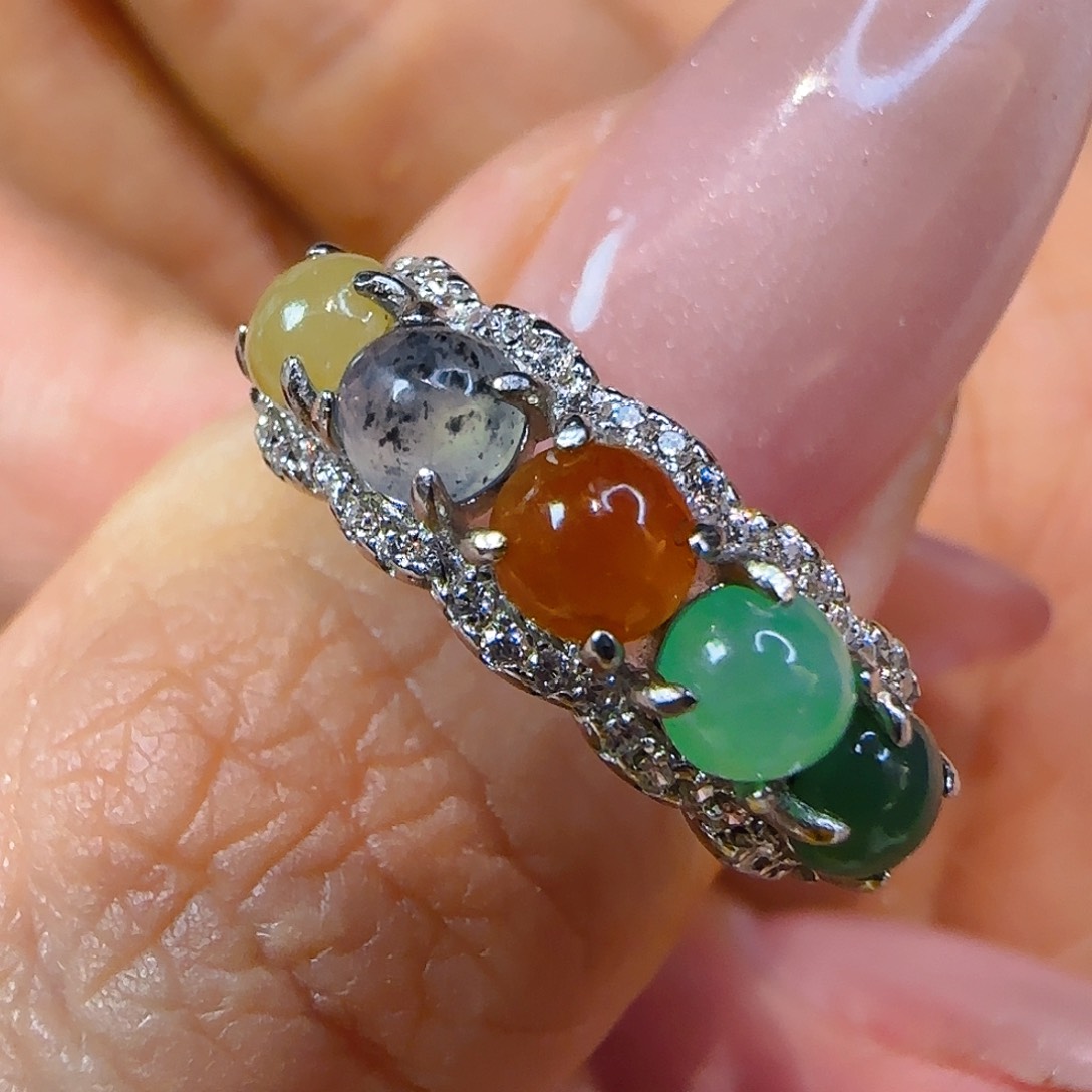 翡翠戒指未镶嵌翡翠80