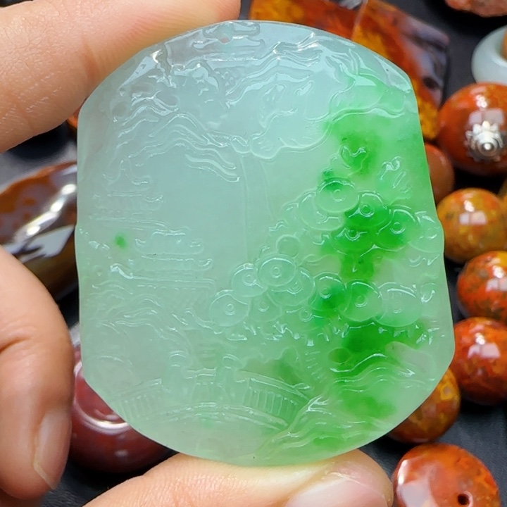 玛瑙/玉髓未镶嵌战国红玛瑙