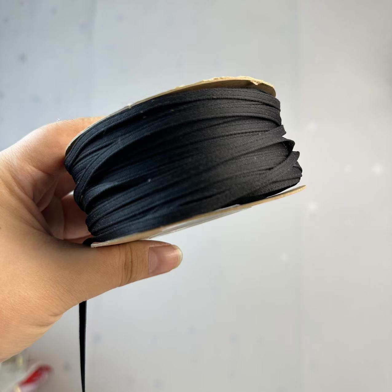 懒虫饰品  0.3cm棉带发饰DIY材料蝴蝶结带子