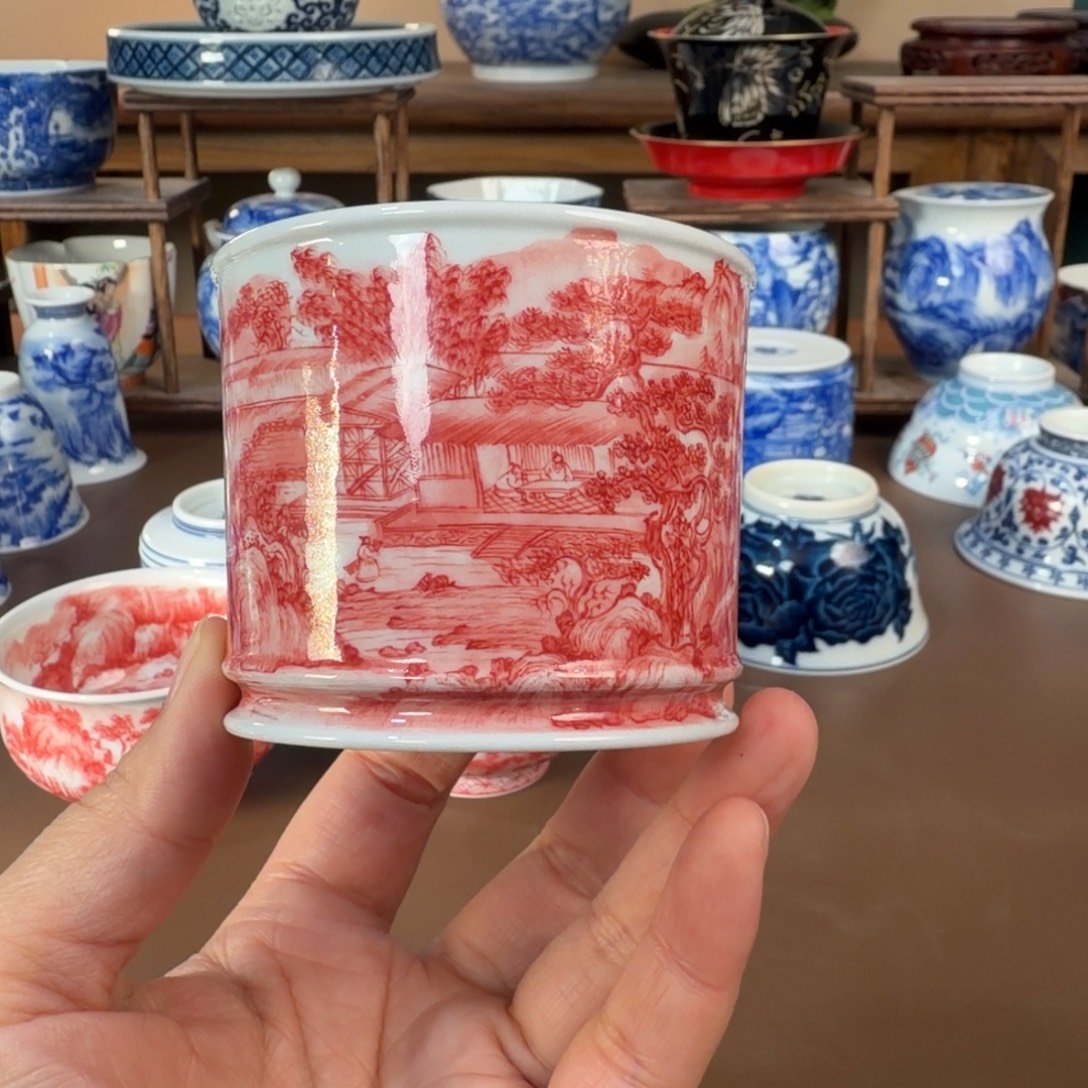 景德镇陶瓷手工手绘