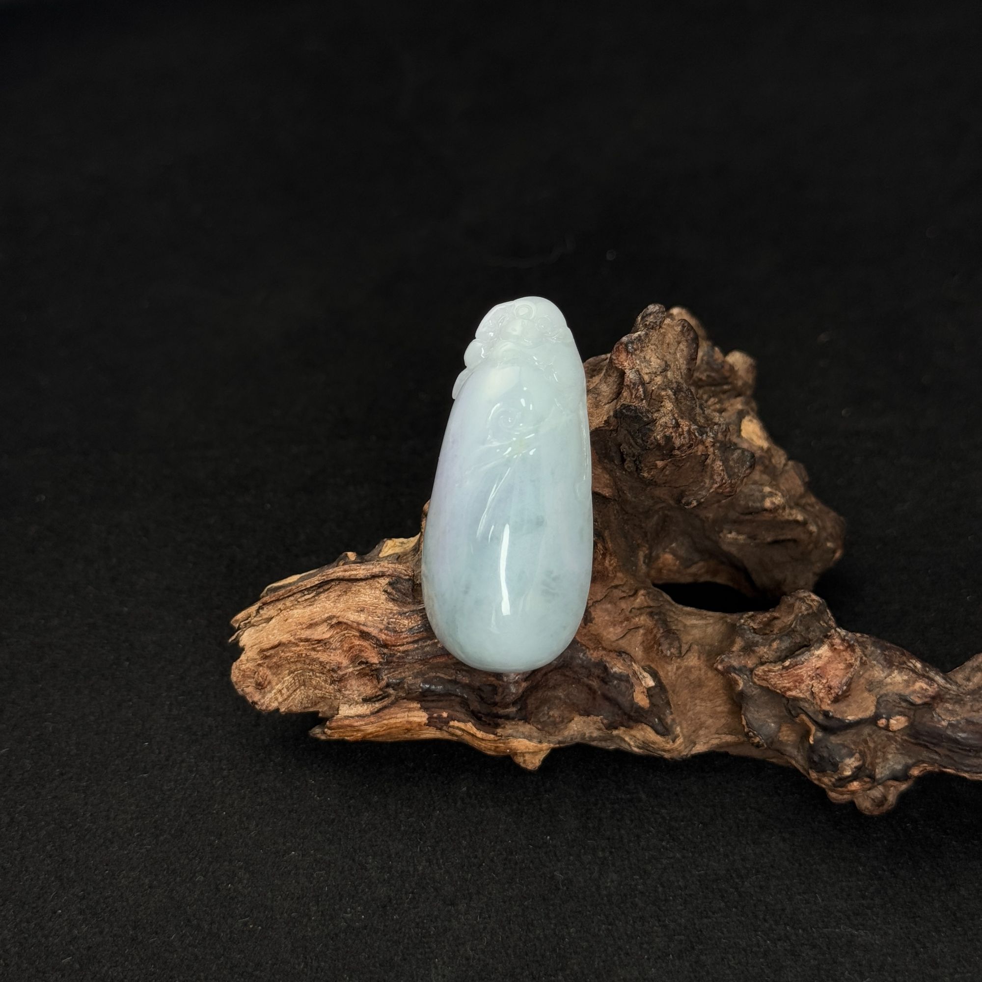 【安羡拍卖第一期晚】翡翠132吊坠福瓜DDX160105