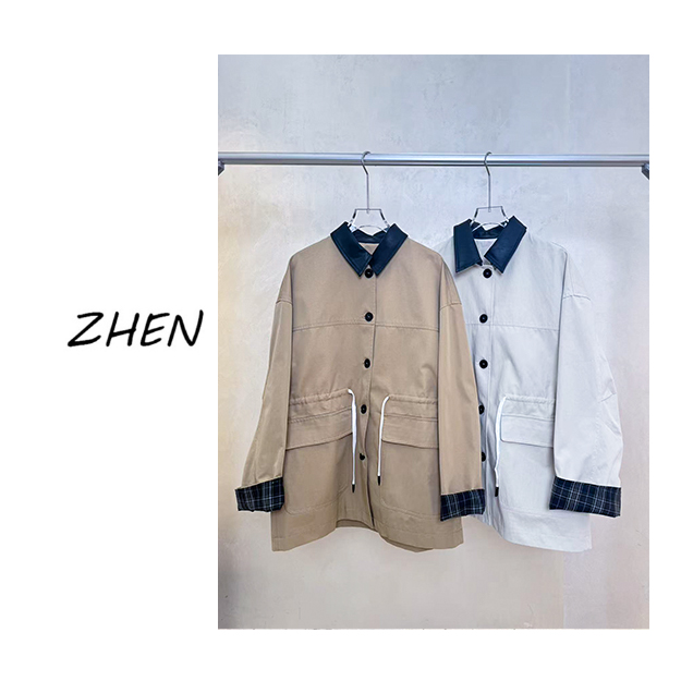 【ZHEN】25K01230 2025新款西装外套职场风小众设计师款